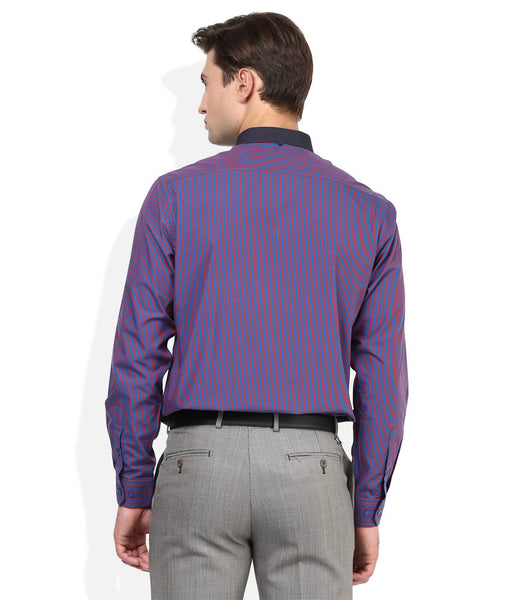 John Players Blue Slim Fit Shirt