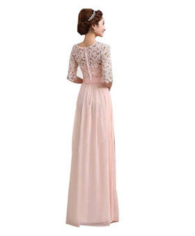 Women's Fit and Flare Beige Dress