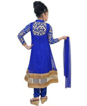 Self Design Kurta & Churidar (Stitched)