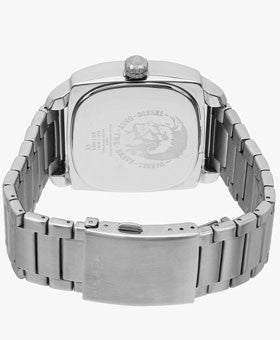 Diesel Shifter Silver/Black Analog Watch